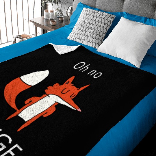 Oh no Cringe Baby Blankets