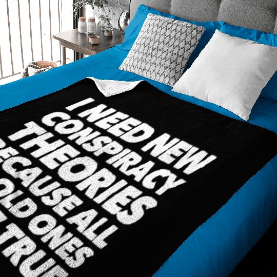 New conspiracy Baby Blankets