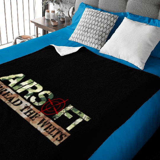 Spread The Welts Airsoft Bb Gun Rifle Baby Blankets