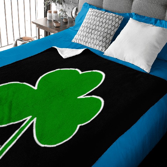 St Patricks Day For Shamrock Patty Irish Baby Blankets