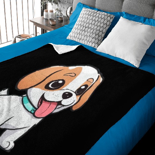 Cute Puppy Baby Blankets