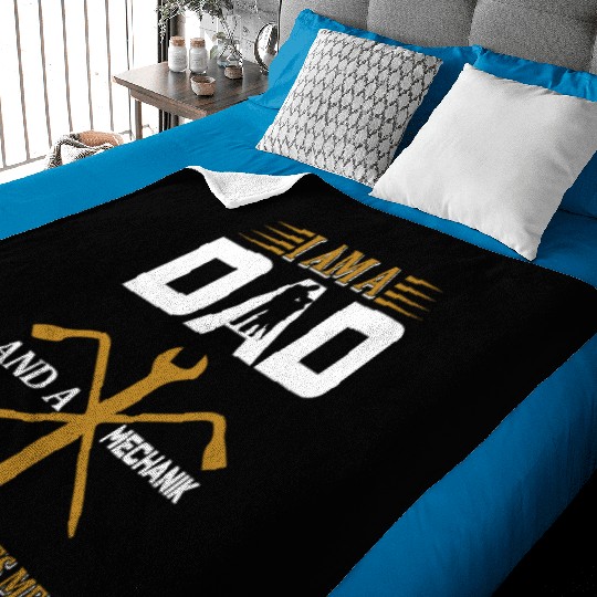 mechanic ded Baby Blankets