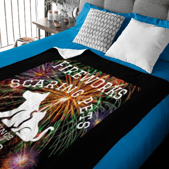 Fireworks Scaring Pets Since 1776 Baby Blankets