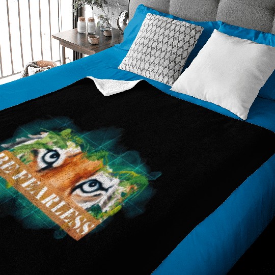 Be Fearless Baby Blankets