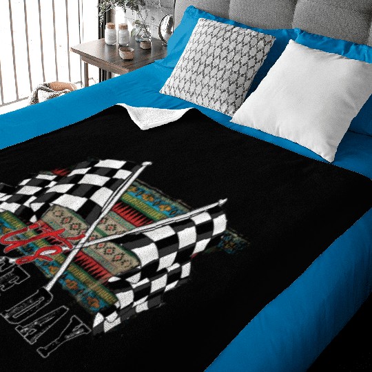 Its Race Day Baby Blankets