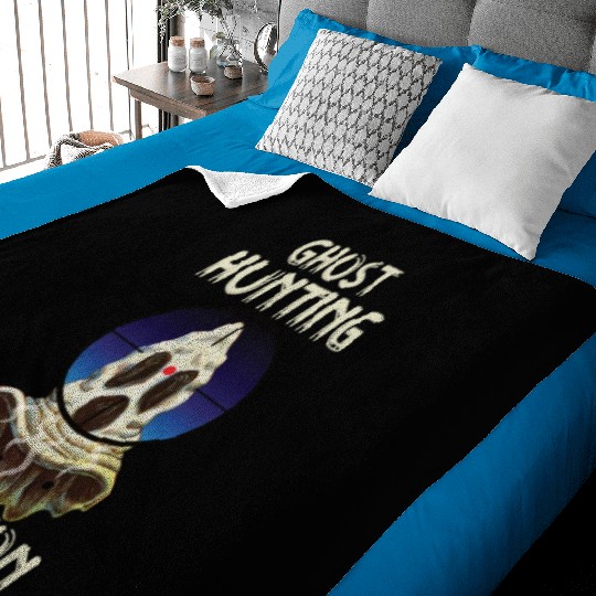 Paranormal Investigator Houston Ghost Hunter Ghost Baby Blankets