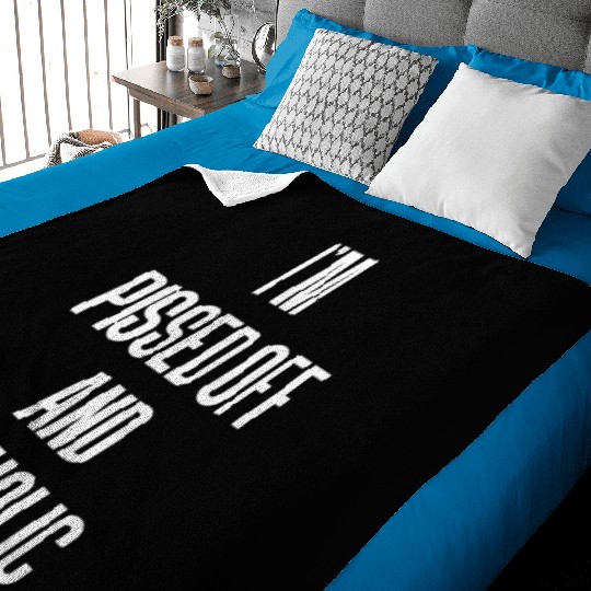 I'm Pissed Off And Catholic Ro Catholicism Vatican Baby Blankets
