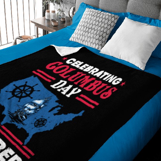 Christopher Columbus Italian American Columbus Day Baby Blankets