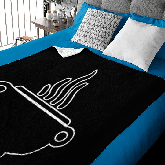 Cauldron Witch Halloween Magic Potion Baby Blankets