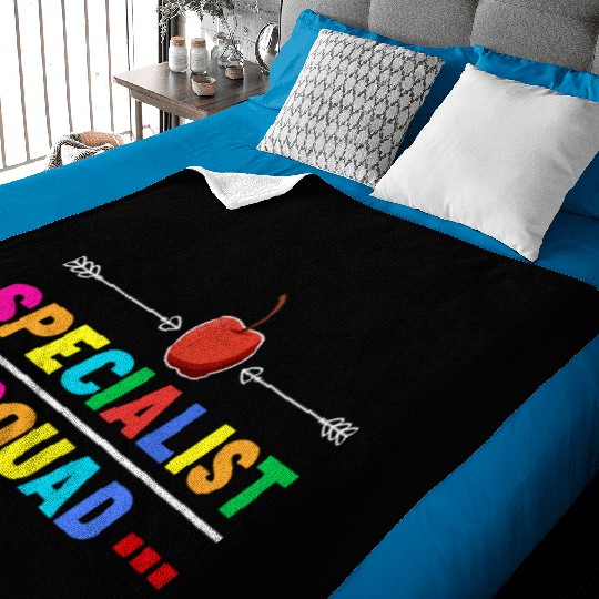 Specialist Squad Teacher Team Back To School cool Baby Blankets