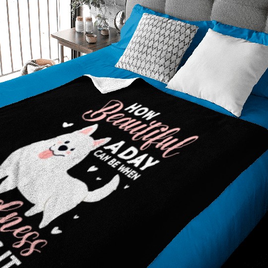 How Beautiful A Day Can Be, Great Pyrenees Baby Blankets