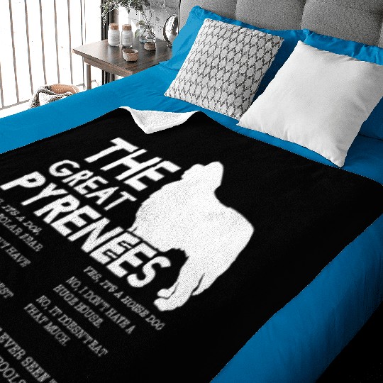 The Great Pyrenees Baby Blankets