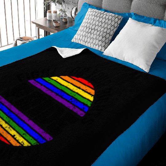 Pride LGBT Love wins, we are queer and proud Baby Blankets