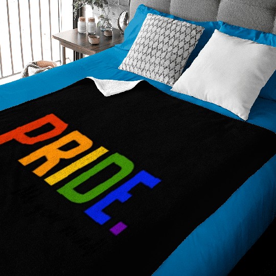 Pride LGBT Love wins, we are queer and proud Baby Blankets