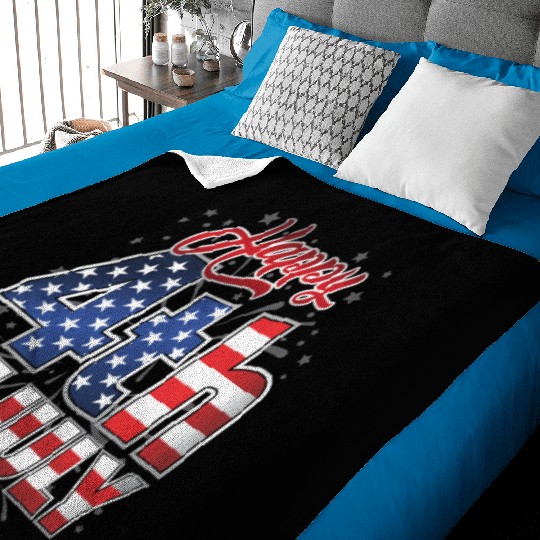 Proudly United: Happy 4th Of July! Baby Blankets