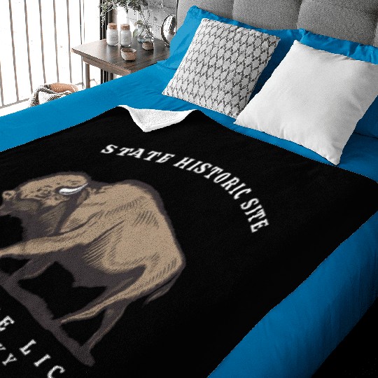 Big Bone Lick Park Baby Blankets