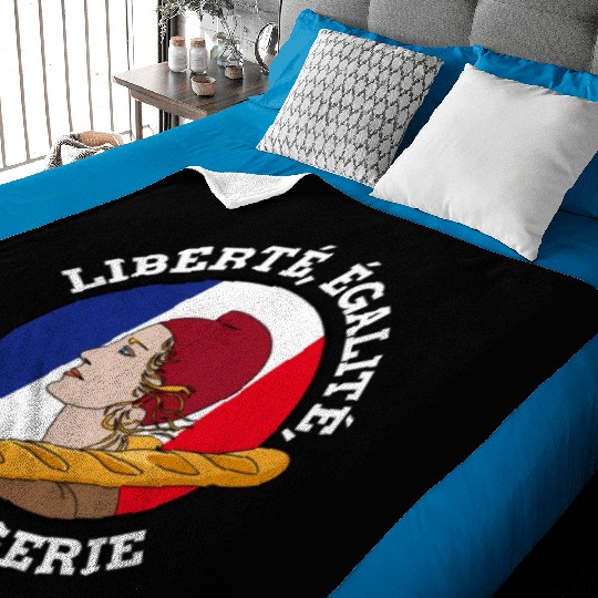 Bastille Day Marianne Of France French Revolution Baby Blankets