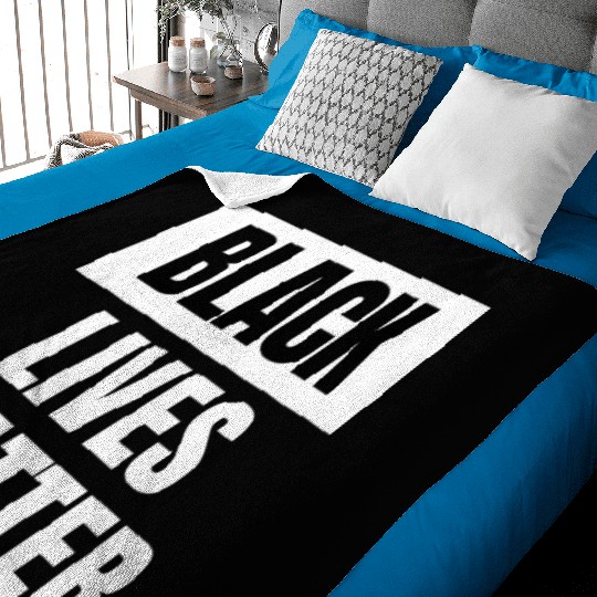 black lives matter awareness Baby Blankets