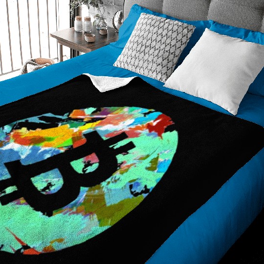 Bitcoin Coin-Crypto Circle Baby Blankets