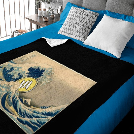 Sol painting art - Sol Crypto Baby Blankets