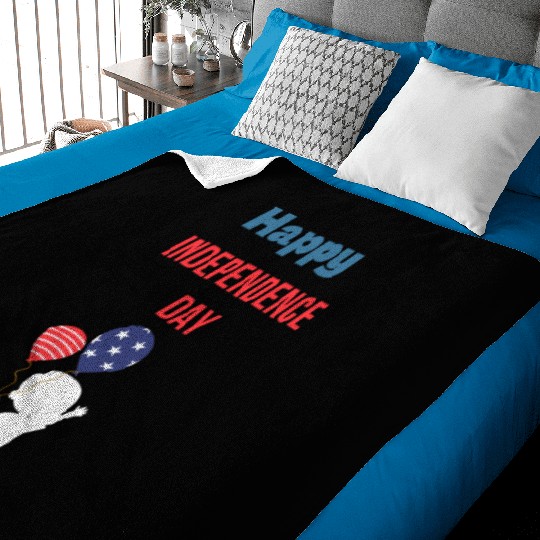 Happy independence day Baby Blankets