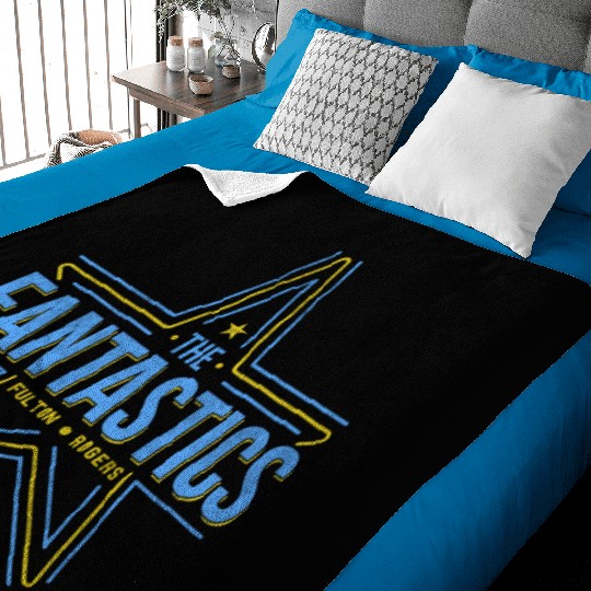 DESIGNThe Fantastics Retro Pro Wrestling Baby Blankets