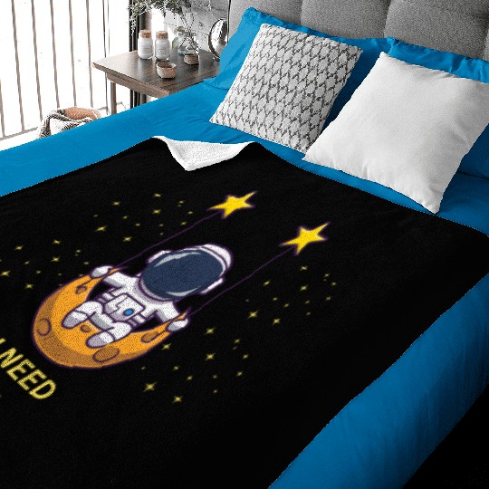 I Need More Space Baby Blankets