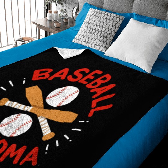Baseball Grandma nature Baby Blankets