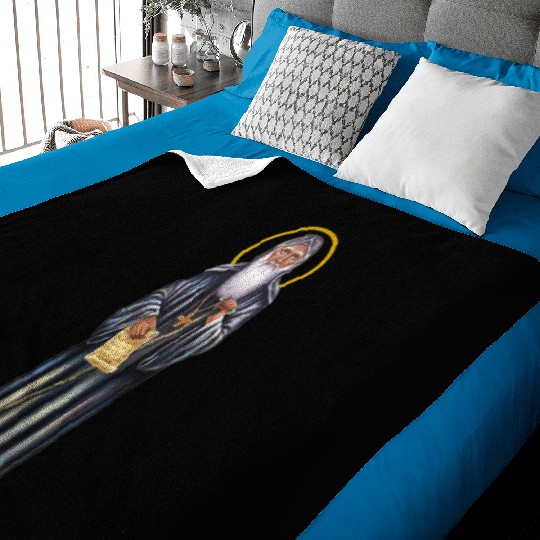 St. Moses the black. Martyr of Coptic church. Baby Blankets