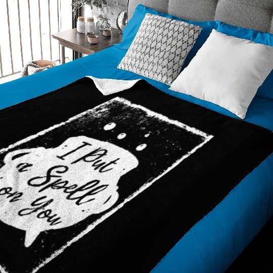 I put a Spell on you - Witchcraft Baby Blankets