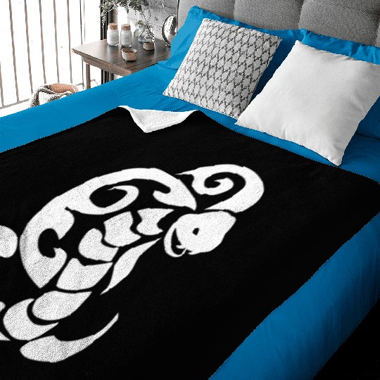 Tribal Cobra Tattoo vintage Baby Blankets