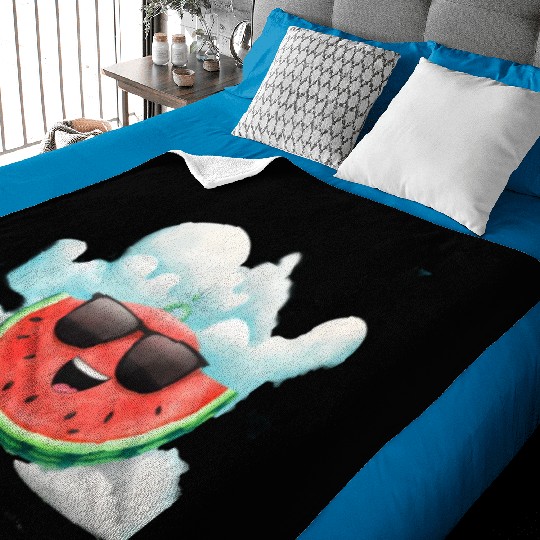 Cute Watermelon Party Summer Melon Fruit Baby Blankets