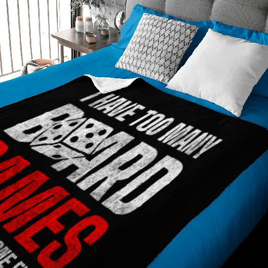 Game Board Gamer Player Baby Blankets