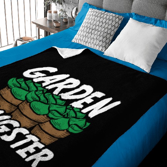 Garden Gangster Baby Blankets