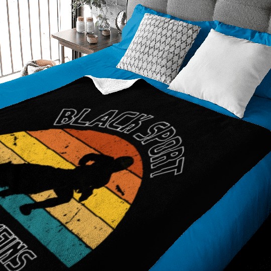 BLACK SPORT, SPEEDWAY Baby Blankets