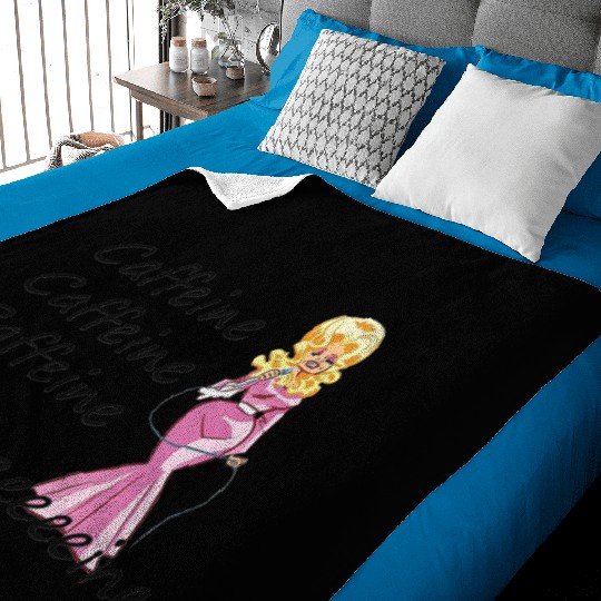 Dolly Parton fan; coffee drinker; caffeine Baby Blankets
