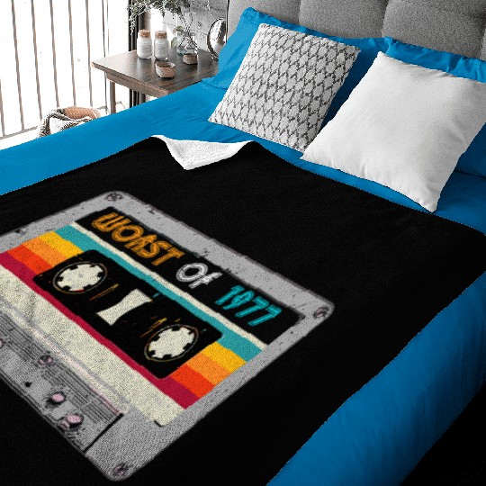 Worst Of 1977 43th Cassette Tape Baby Blankets