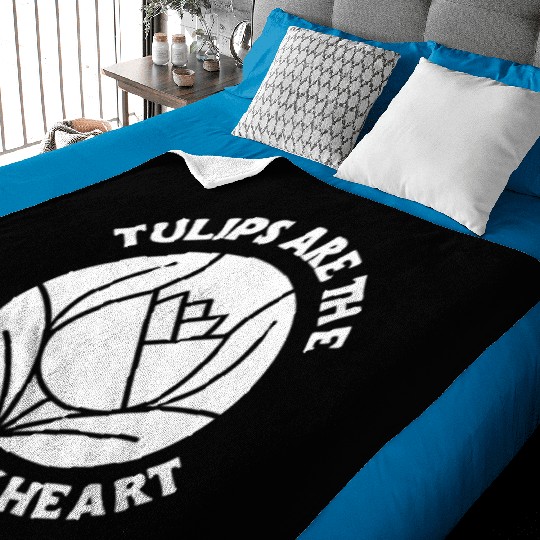 Tulip Gardening Tulips Baby Blankets