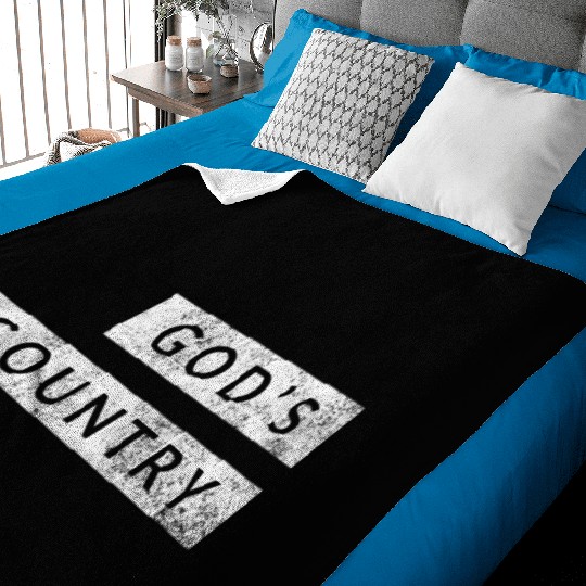 God'S Cory American Blake Concert Baby Blankets