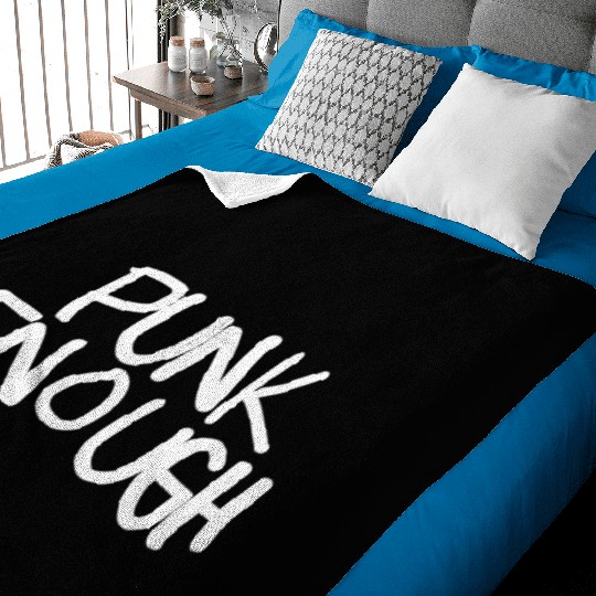 Punk Enough Baby Blankets