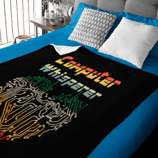 Computer Circuit Technician Programmer Or Coder Baby Blankets