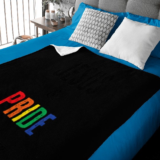 Jesus And Pride A Fun Gay Christian Baby Blankets