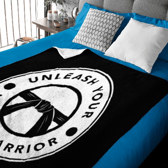 Martial Arts Unleash Your Inner Warrior Baby Blankets