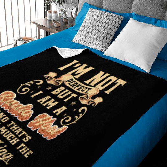 Radio Profession Microphone Retro Baby Blankets