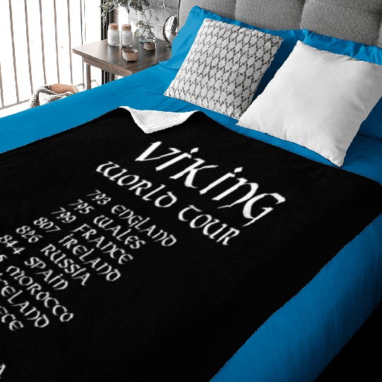 Viking World Tour Baby Blankets
