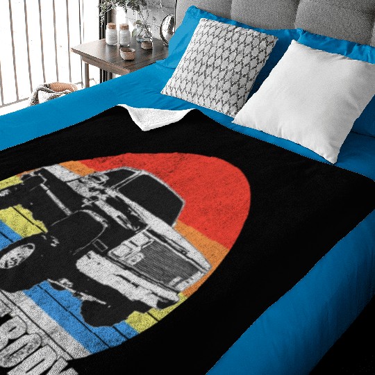 Lifted Square Body Truck Squarebody Baby Blankets