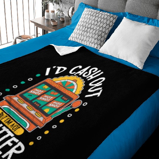 Poker Casino Poker Player Gambling Roulette Gift Baby Blankets