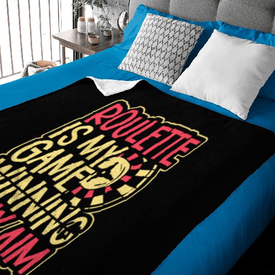 Poker Casino Poker Player Gambling Roulette Baby Blankets