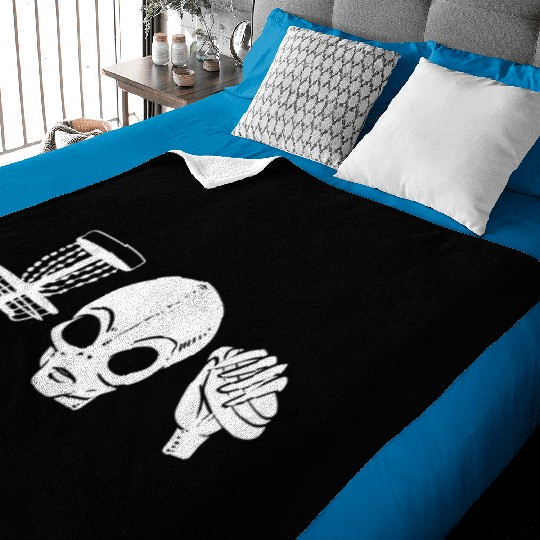 Alien Player Hobbyist Gift Baby Blankets