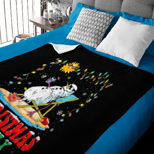 christmas in July snowball Xmas Summer Baby Blankets